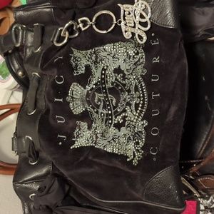 Black Juicy Couture purse